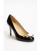 Kate Spade Patent Pump - Lyst
