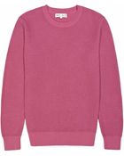 Reiss Jenga Textured Crew Neck Jumper - Lyst