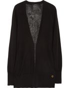 Gucci Wool Silk and Cashmereblend Cardigan - Lyst