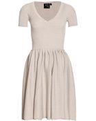 McQ by Alexander McQueen Ribbed Knit Dress - Lyst