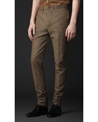 Burberry Prorsum Slim Fit Tweed Trousers - Lyst