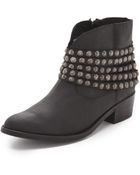 Steven By Steve Madden Jinks Flat Booties - Lyst