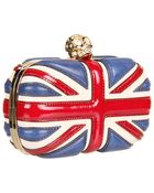 Alexander McQueen Skull Clutch - Lyst