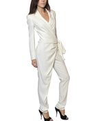 Viktor & Rolf Stretch Viscose Cady Jumpsuit - Lyst
