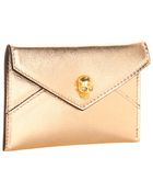 Alexander McQueen Envelope Card Holder - Lyst