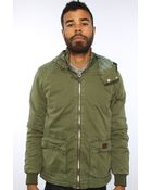 G-Star Raw The Aero Recolite Jacket in Sage - Lyst