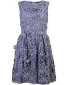 Suno Crochet Lace Dress - Lyst