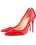 Christian Louboutin Decollete 554 - Lyst