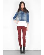 Current/Elliott Snap Jacket - Lyst