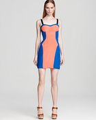 Rebecca Minkoff Dress Claudia Color Block - Lyst