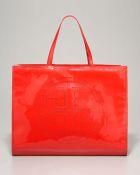 Tory Burch Perforated Logo Tote Bag - Lyst