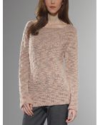 Patrizia Pepe Wide Neck Jumper - Lyst