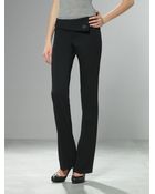 Patrizia Pepe Wide Leg Trousers - Lyst