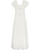 Sophia Kokosalaki Tykhe Lace And Chiffon Gown - Lyst
