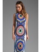 Mara Hoffman Pow Wow Backless Column Dress - Lyst