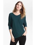 Eileen Fisher V-neck Top - Lyst