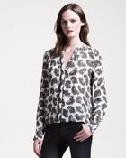 A.L.C. Marianne Paisley Blouse - Lyst