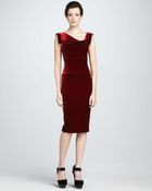 Black Halo Jackie Velvet Dress - Lyst