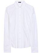 Jil Sander Navy Cotton Shirt - Lyst