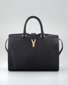 Saint Laurent Cabas Chyc Ranch Leather Large Tote Bag - Lyst