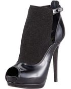 Fendi Victorian Galaxy Opentoe Bootie - Lyst
