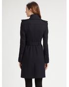 Burberry Blanket Coat - Lyst