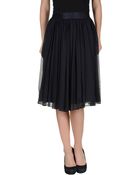 See By Chloé 3/4 length Pleats Skirt - Lyst