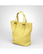 Bottega Veneta Ebano Intrecciato Nappa Tote - Lyst