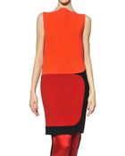 Roksanda Double Wool Crepe Dress - Lyst