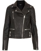 Topshop Biker Jacket - Lyst