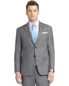 Brooks Brothers Milano Fit Mini Bead Double Stripe Suit - Lyst