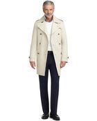 Brooks Brothers Double-breasted Trench Coat - Lyst