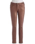 French Connection Metallic Skinny Jeans - Lyst
