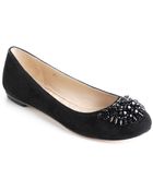 Joan & David Eila Embellished Flats - Lyst