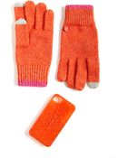 Juicy Couture Gloves and Iphone Case Set - Lyst