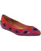Steven By Steve Madden Shilah Embellished Flats - Lyst