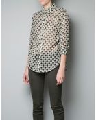 Zara Shirt - Lyst