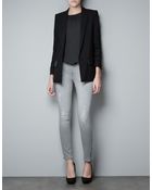 Zara Blazer - Lyst