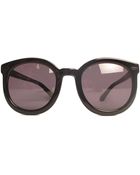 Karen Walker Super Duper Strength Sunglasses Black - Lyst