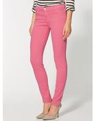 J Brand Mid Rise Super Skinny Jeans - Lyst