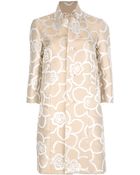 Marni Print Coat - Lyst