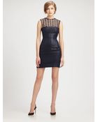 Diane von Furstenberg Kinchu Leaf Lace Dress - Lyst