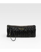 Miu Miu Wristlet Bag - Lyst