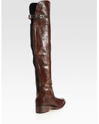 Rag & Bone Pearce Leather Overtheknee Boots - Lyst