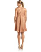 Alberta Ferretti Embellished Silk Dress - Lyst