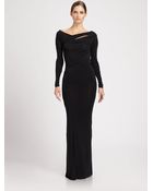 Donna Karan New York Super-fine Jersey Gown - Lyst