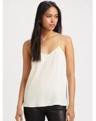Tibi Silk Camisole - Lyst