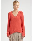 Donna Karan New York U-neck Sweater - Lyst