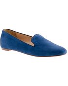 J.Crew Darby Suede Loafers - Lyst