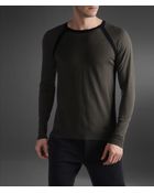 Emporio Armani Sweater in Wool and Cashmere - Lyst